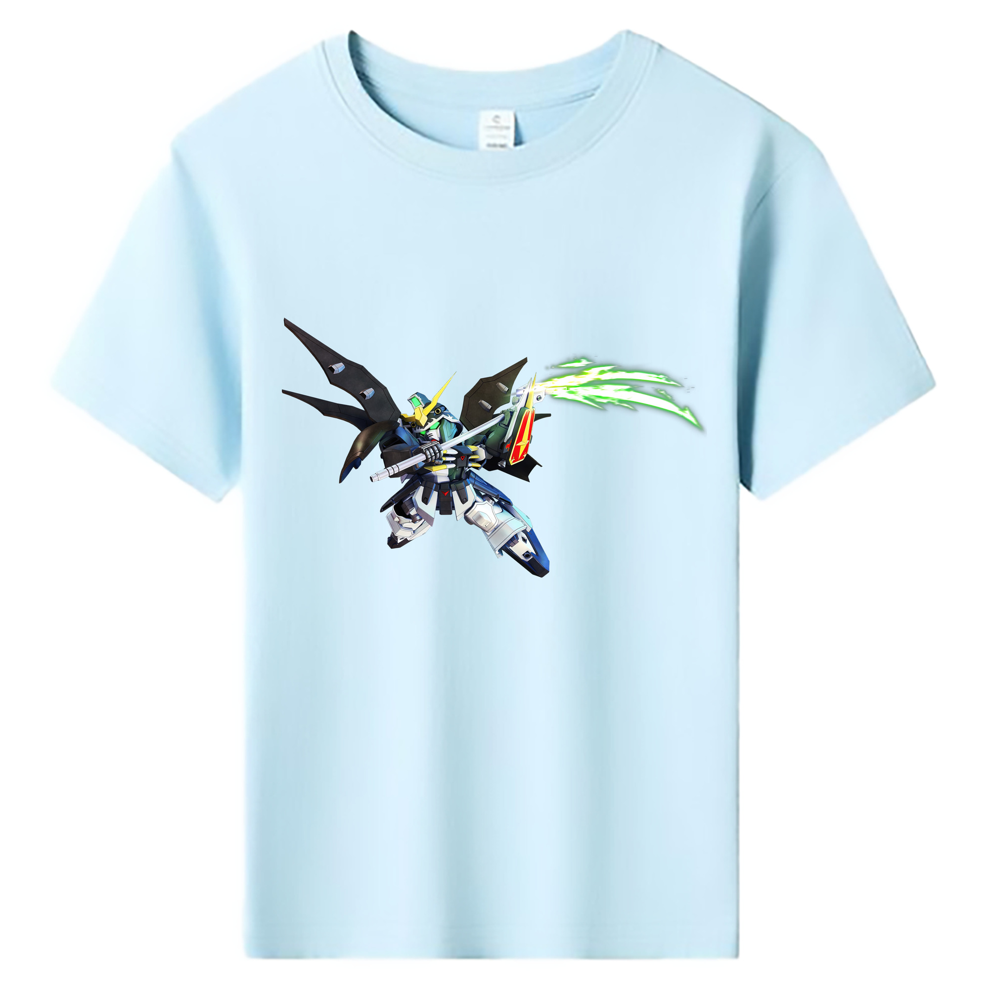 （画像用） 機動戦士ガンダム Mobile Suit Gundam 綿100％キッズTシャツ（フロントプリント）